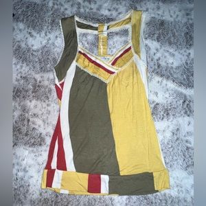 Multicolored Tank Top
